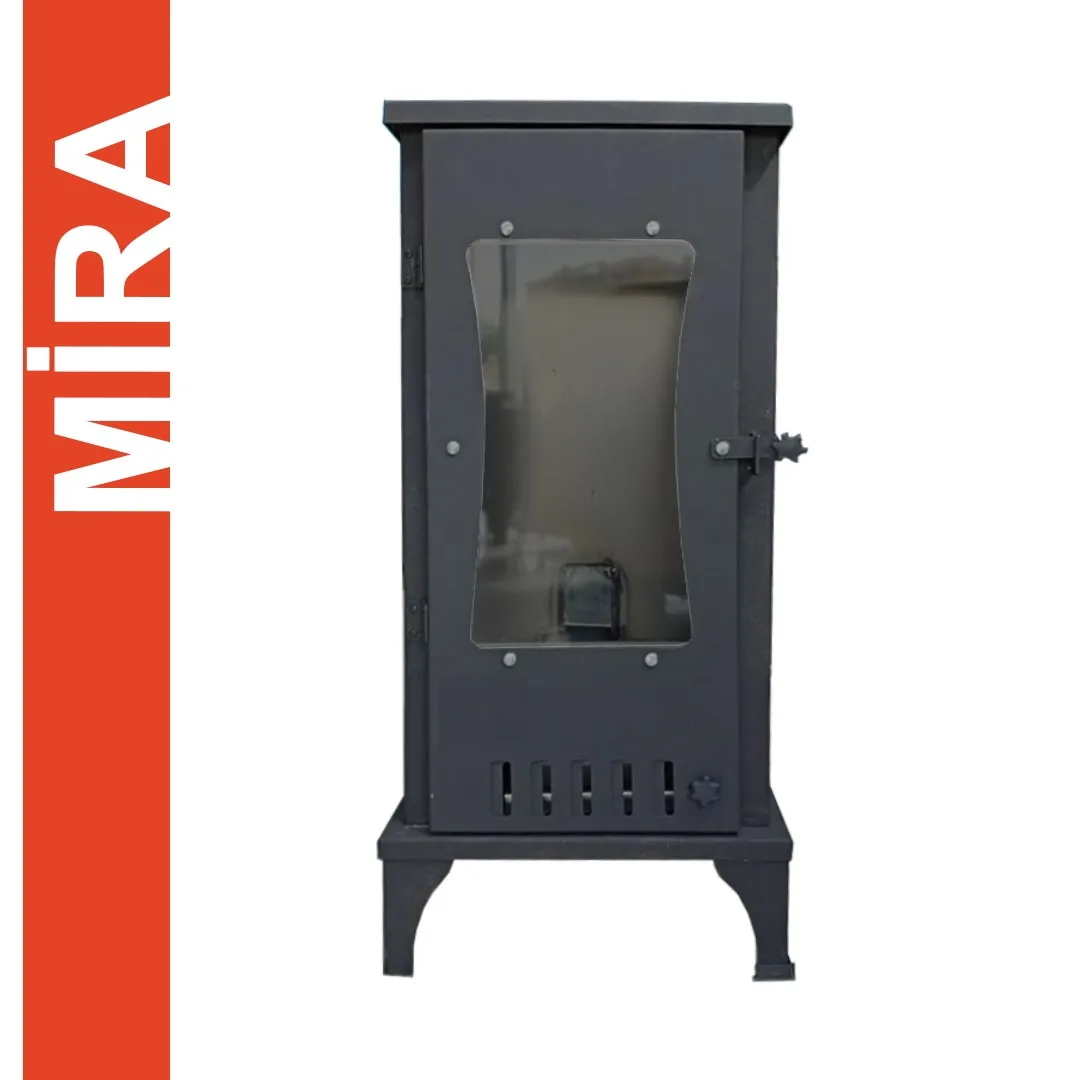 Mira Eko Seri Büyük Camlı Pelet Soba